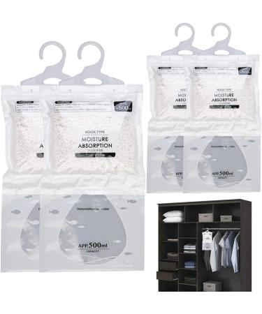 Loandicy Moisture Absorber & Air Freshener 4 Pocket Moist Dryer Bag for Closet Cupboards Storage Rooms & More | Household Essential - Buy Online on GoSupps.com