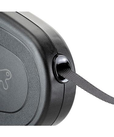 Ferplast Flippy One Dog Leash - Extendable Roller Leash for Large Dogs up to 50 kg | 5m Black Belt with Individual Locking Button - Buy Online on GoSupps.com