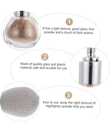 POPETPOP Dispenser Hair Iluminador Maquillaje Sparkle Spraying Spray Body Liquid Glitter De Sprayer for As Shown 7.5x6cm - Buy Online on GoSupps.com