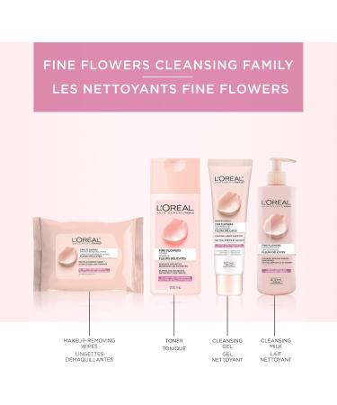 L Or al Paris Face Wash Fine Flowers Cleansing Gel with Rose & Jasmine Flower Extracts 150 ml Jasmine Rose 150 ml (Pack of 1) - Buy Online on GoSupps.com