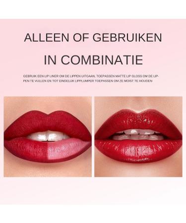 Lip Gloss Set 6 Pieces Matte Lip Balm & Lip Pencil In Water Resistant Easy Application Formula Moisturizing nongreasy and perfect for everyday wear parties and special occasions - Buy Online on GoSupps.com