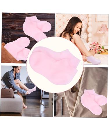 FRCOLOR 2 Pairs Protective Socks Hard Skin Repair Socks Moisturizing Feet Sock Silicone Socks Sock for Feet Womens Socks Breathable Socks Sock for Dry Cracked Heel Cover Miss Sebs Cosmetic - Buy Online on GoSupps.com