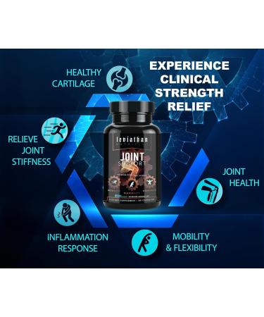 Joint Support Supplement - Restore Comfort Mobility & Flexibility with Boswellia | 90 Capsules for Men & Women - Buy Online on GoSupps.com