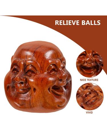 Iplusmile Solid Wood Handball - Durable Finger-Powered Hand Exercise Ball for Physiotherapy & Gym Use - Buy Online on GoSupps.com