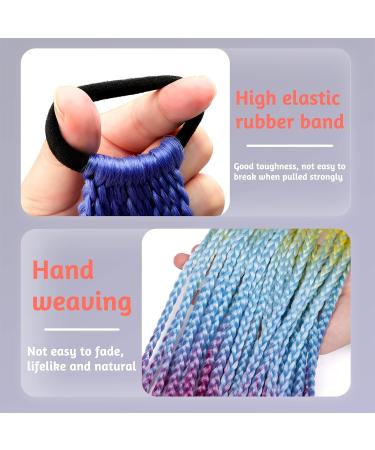 JJQHYC Colorful Hair Strands for Girls | Synthetic Braid Hair Extensions & Accessories - Buy Online on GoSupps.com