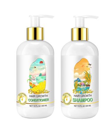 Hair Shampoo and Conditioner Set (Rice Water-300ml)