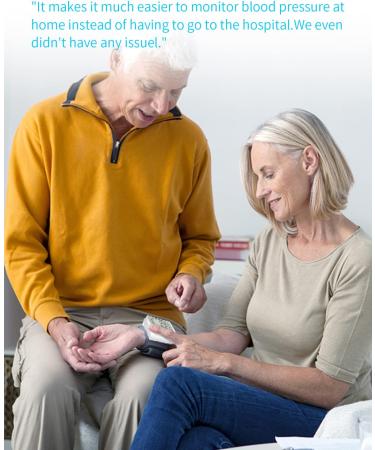 Wrist Blood Pressure Monitor with Large Cuff - Digital Automatic BP Machine for Home Use (Accuracy Upgrade) - Buy Online on GoSupps.com