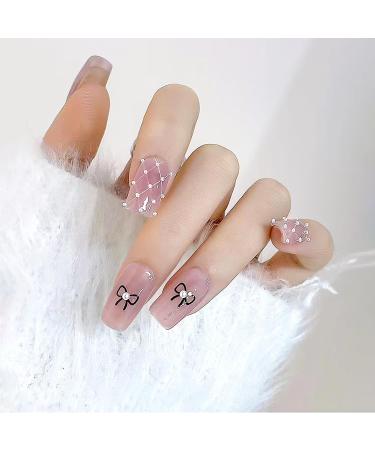 CHANGAR 5 Sheets Bows Nail Stickers Cute Bowknot Bowtie Adhesive Nail Art Decals Ribbon Line Knot Butterfly Knot Stickers for Nail Designs Bow Tie Nail Art Decorations for Women Manicure Accessories - Buy Online on GoSupps.com