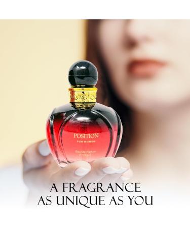 Position Women Perfume Bold & Sophisticated Scent Eau De Parfum With Citrus Spice And Woody Notes Long Lasting Natural Spray Fragrance 3.4 Fl Oz Position Red 3.4 Fl Oz (Pack of 1) - Buy Online on GoSupps.com
