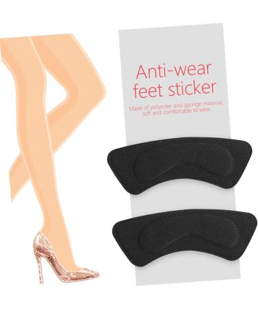 NOLITOY 16 Pairs High Heels Stickers | Heel Grips for Comfort & Protection | Black Heel Inserts for Men & Women | Durable Polyester 4D Design - Buy Online on GoSupps.com