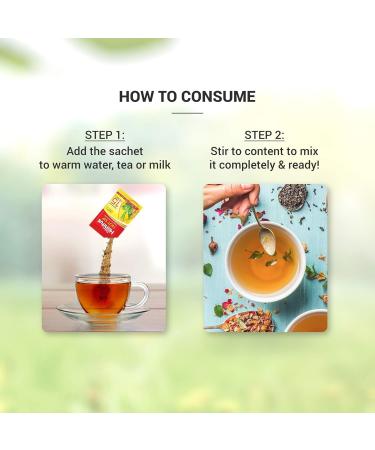 Honitus Hot Sip: 100% Ayurvedic Kadha | Provides Instant Relief from Cough and Cold (4gm*Pack of 30 Sachets) Pack 450 Sachets - Buy Online on GoSupps.com