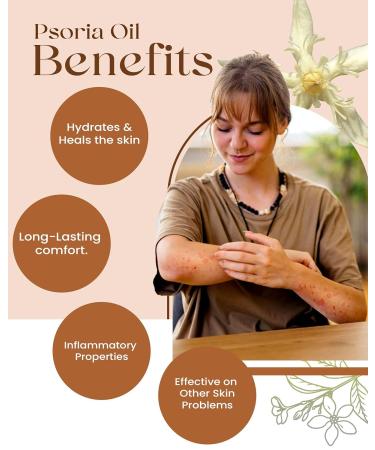 Psoria Oil - Ayurvedic Treatment for Natural Relief | 200 ml - Natural Ingredients for Psoriasis Care - Buy Online on GoSupps.com