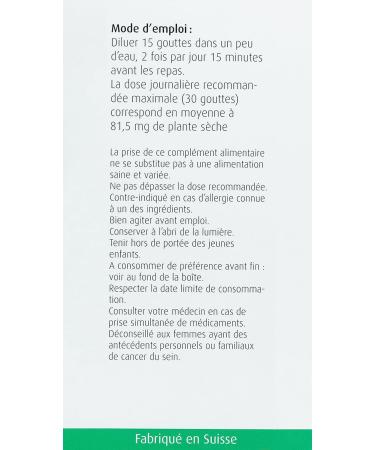 A.VOGEL - Chasthouse - Menstrual cycle food supplement - Fight against painful menstruation - Feminine hormonal balance - Fresh Chastilier plant extract - 100% organic and vegan - 50 ml - Buy Online on GoSupps.com