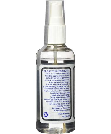 Rivers of Health 100ml High Stability Colloidal Silver 100 ml (Pack of 1) - Buy Online on GoSupps.com