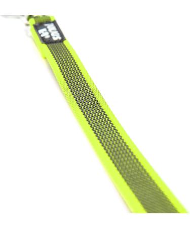 IDC Color & Gray Rubberized Leash 20mm x 1.2m - Neon Gray | Durable & Stylish Dog Leash for International Shipping - Buy Online on GoSupps.com