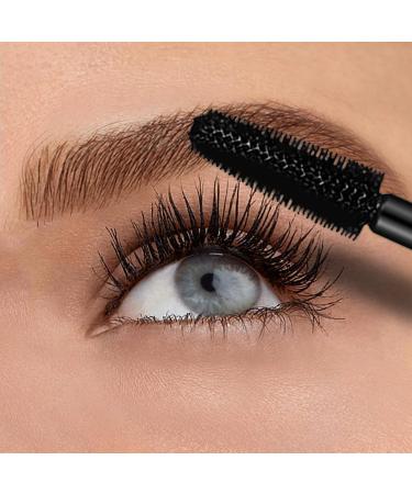 Lucoss 4D Silk Fibrous Waterproof Mascara - Long Lasting Natural Eyelash Makeup for Women - Buy Online on GoSupps.com