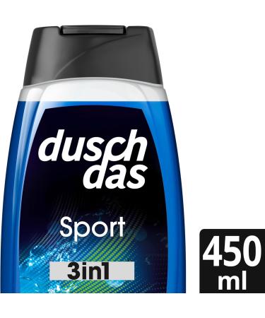  Duschdas Duschdas Sport XXL 3-in-1 Shower Gel and Shampoo with Fresh Energy Fragrance Formula for a Refreshing Start to the Day 450ml - Buy Online on GoSupps.com