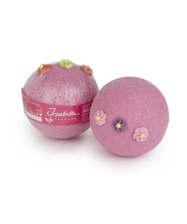 Isabelle Laurier - bomb bomb for children and adults - bathing ball with fragrance raspberry - 97% natural ingredients - Angel Kiss