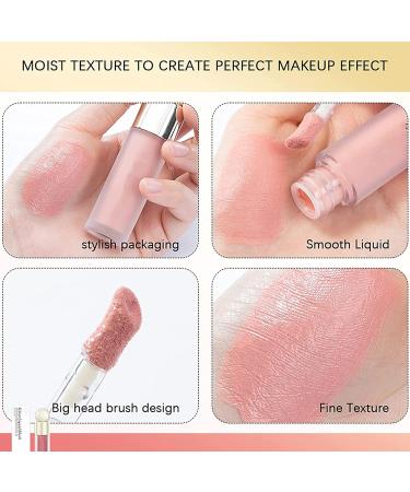 Rosarden Red Matte Liquid Blush - Creamy & Quick Dry Formula for Long-Lasting Cheeks - 1 Fl Oz - Buy Online on GoSupps.com