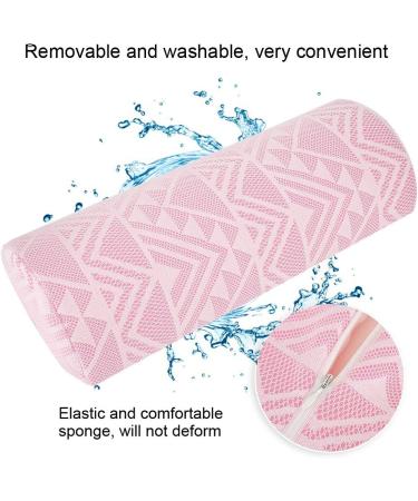 Nail Art Pad Not Deformed For A Long Time Exquisite Appearance Comfortable Experience Unique Design Nail Art Cushion Manicure Store Woman for Home(Pink geo Pink Geometry - Buy Online on GoSupps.com