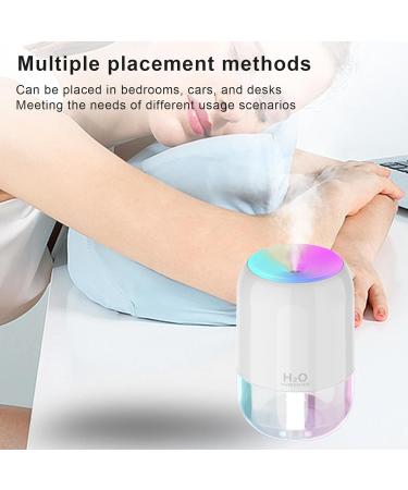 200ml Essential Oil Diffuser | Aromatherapy Humidifier with 7 Color Lights for Home & Bedroom - Buy Online on GoSupps.com