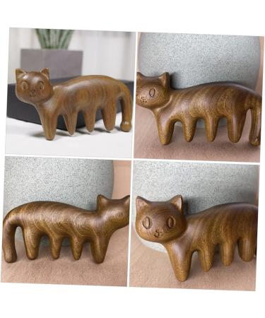 Fomiyes 4-Piece Kitten Massage Comb Set | Antistatic Scalp Massager & Body Massage Devices | Best Head Massage for Relaxation - Buy Online on GoSupps.com