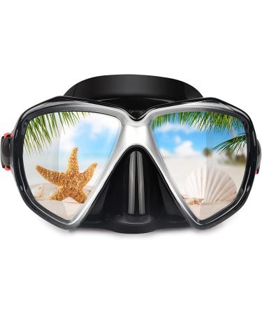 Panoramic HD Anti-Fog Snorkel Diving Mask with Nose Cover - Adult & Youth Swim Goggles - Buy Online on GoSupps.com