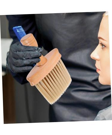 POPETPOP 1pc Salon Brush Neck Brush Barber Duster Hairdressing Duster Hair Cutting Brush Soft Brush Hair Brush Clean Wooden medium As Shown - Buy Online on GoSupps.com