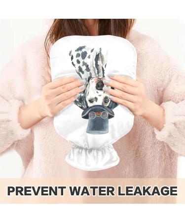 Dalmatian Dog Hot Water Bottle 2L - Large Comfortable Hot Water Bag for Pain Relief & Hot/Cold Therapy - Buy Online on GoSupps.com