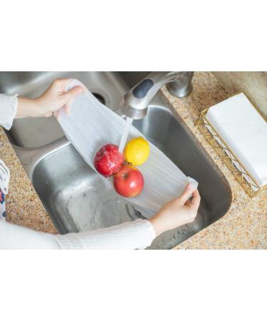 50 White Disposable Bathroom Napkins | Linen Feel Guest Towels for Parties, Weddings, Dinners | Paper Hand Towels for Events - Buy Online on GoSupps.com