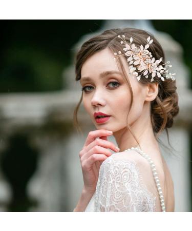 Shop Minkissy Bridal Bouquet Hair Clips | Rhinestone & Crystal Flower Clips for Brides & Women - Buy Online on GoSupps.com