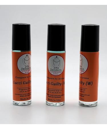Gucci Guilty Inspired Fragrance Body Oil - Travel Size 1/3 oz Roll-On | Compare to Aroma - Buy Online on GoSupps.com