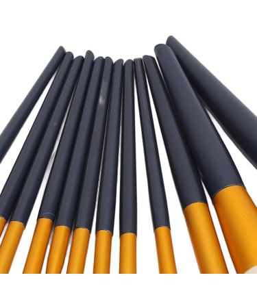 Makeup Brush Set 12 Pieces Brushes Makeup Brush Set Soft Bristle Dense Bristle Professional with Holder for Makeup Beginner for Beauty Salon - Buy Online on GoSupps.com