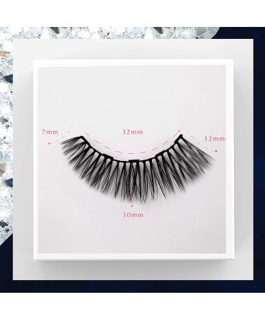 Arishine Magnetic Eyelash Kit - 5 Pairs Reusable Lashes with Eyeliner, Natural Look, No Glue Needed - 501 - Buy Online on GoSupps.com