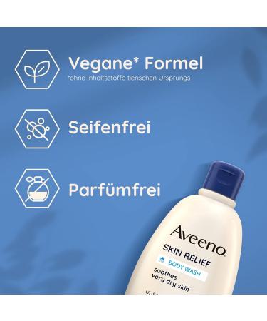 Aveeno Skin Relief - Detergente Olio Bagno e Doccia 500ml - Buy Online on GoSupps.com