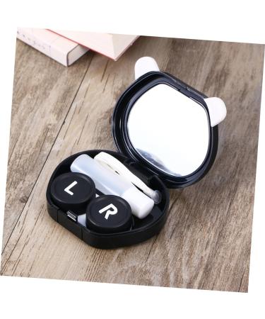 Solustre Cartoon Contact Lens Case - Cute Panda Lens Storage Box for Travel & Storage - Buy Online on GoSupps.com