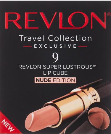 Revlon Super Lustrous Lip Cube - Nude Edition: 9 Rich Lipsticks for Perfect Color | Buy Internationally - Buy Online on GoSupps.com