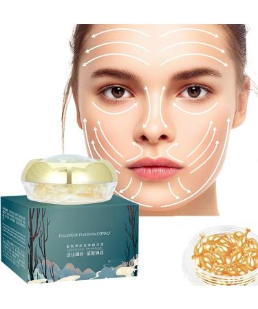 Sheep Placenta Essence Serum Fullerene Essence Sheep Placenta Capsules for Face (2pcs) - Buy Online on GoSupps.com