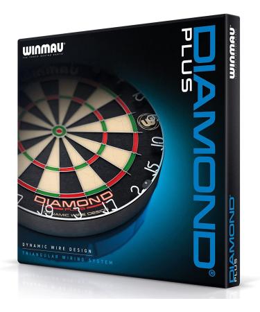 Winmau Diamond Plus Tournament Bristle Dartboard - Premium Quality for Serious Players - Buy Online on GoSupps.com