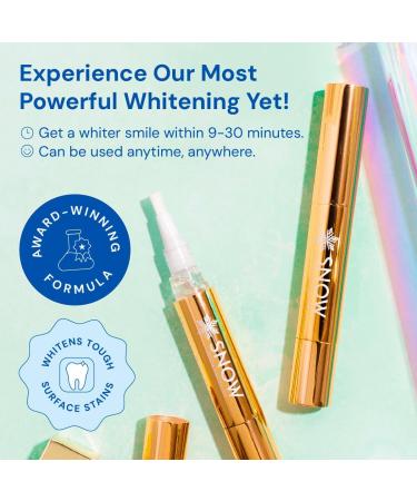 Snow Extra Strength Teeth Whitening Pen Teeth Whitening at Home Stick Refills Tooth Serum Wand for Whitening And Oral Care Easy to Use Teeth Whitener Stick - Pack of 1 - Buy Online on GoSupps.com