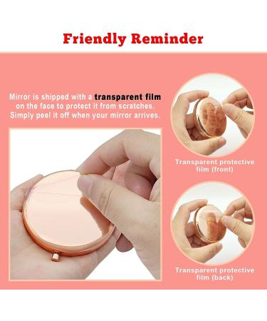 Music Teacher Appreciation Gift: Compact Treble Clef Makeup Mirror | Retirement & Teachers Day Gift for Women - Buy Online on GoSupps.com