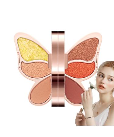 Palette de fards paupi res - 6 couleurs - Palette de maquillage imperm able et scintillante - Pour femmes et filles - Longue dur e - Noir 03 # - Buy Online on GoSupps.com