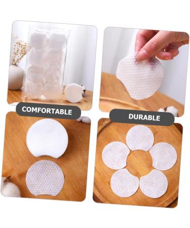 FRCOLOR 600pcs Pearl Pattern Makeup Remover Pads | Lint-Free Facial Cleansing Wipes | Non-Woven Cosmetic Cloths - 5.8x5.8cm - Buy Online on GoSupps.com