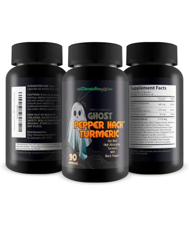 Ghost Pepper Hack Turmeric - Our Best Gold Turmeric Curcumin with Black Pepper Supplement - Super High Absorption Turmiric Capsules - Curcumin Turmeric Black Pepper Supplement with Vitamin C & Ginger - Buy Online on GoSupps.com