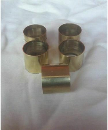 FICUS GIFT Lot of 6 Solid Brass & Silver Ferrules Collars Ring Shaft Walking Stick-Spare Part Accessories for Wooden Sticks-Walking Cane - Buy Online on GoSupps.com