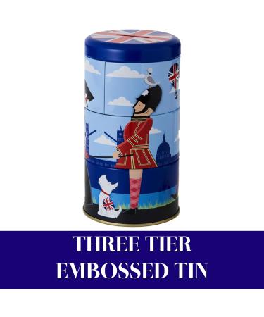 London Scene Souvenir Jelly Bean Sweets Tin - Individually Wrapped English Retro Sweets Gift Box - British Father's Day Gift - Buy Online on GoSupps.com