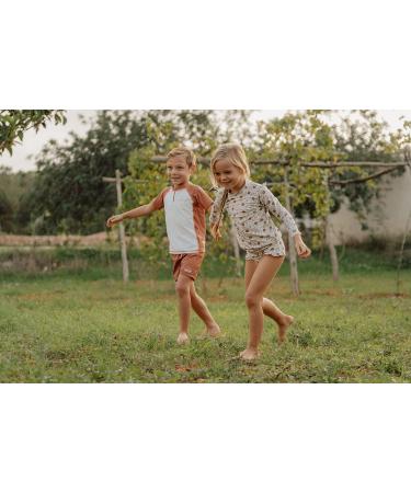 Little Dutch UV Protection Swim Shorts with Ruffles - Vintage Little Flowers (Size 98/104) | Shop Internationally - Buy Online on GoSupps.com