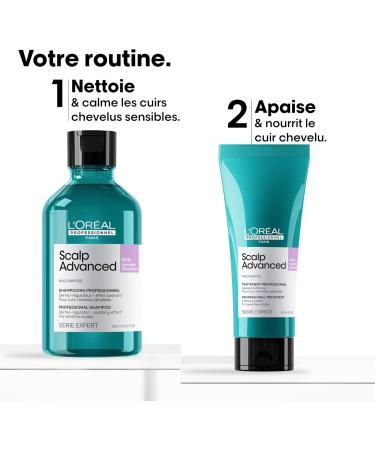 L'Or al Professionnel Scalp Advanced Gift Set Anti-Discomfort & Itching Routine Sensitive Scalp Shampoo + Rinse-Out Treatment Duo Serie Expert Limited Edition - Buy Online on GoSupps.com