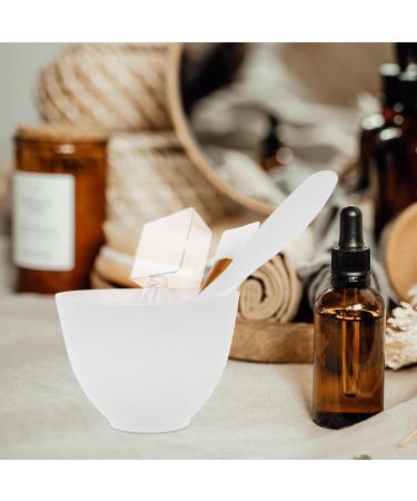 PRETYZOOM Set Bol Masque R utilisable Silicone Bol Facial Portable pour DIY L ger Spatule Brosse et Cuill re de Mesure Accessoire Beaut Visage Compact et Facile Nettoyer - Buy Online on GoSupps.com
