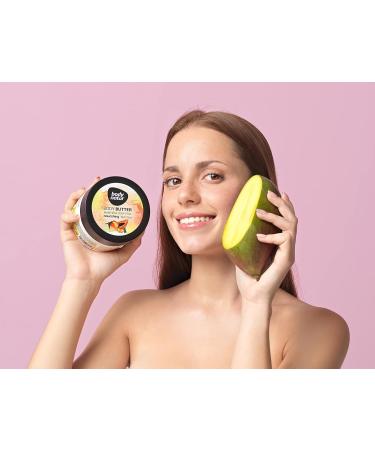 BODYNATUR Mango Body Butter | Vegan Unisex Moisturizer - 200 ML - Nourishing & Hydrating Body Cream for All Skin Types - Buy Online on GoSupps.com